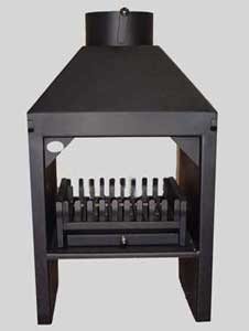 Double-sided Slimline fireplace